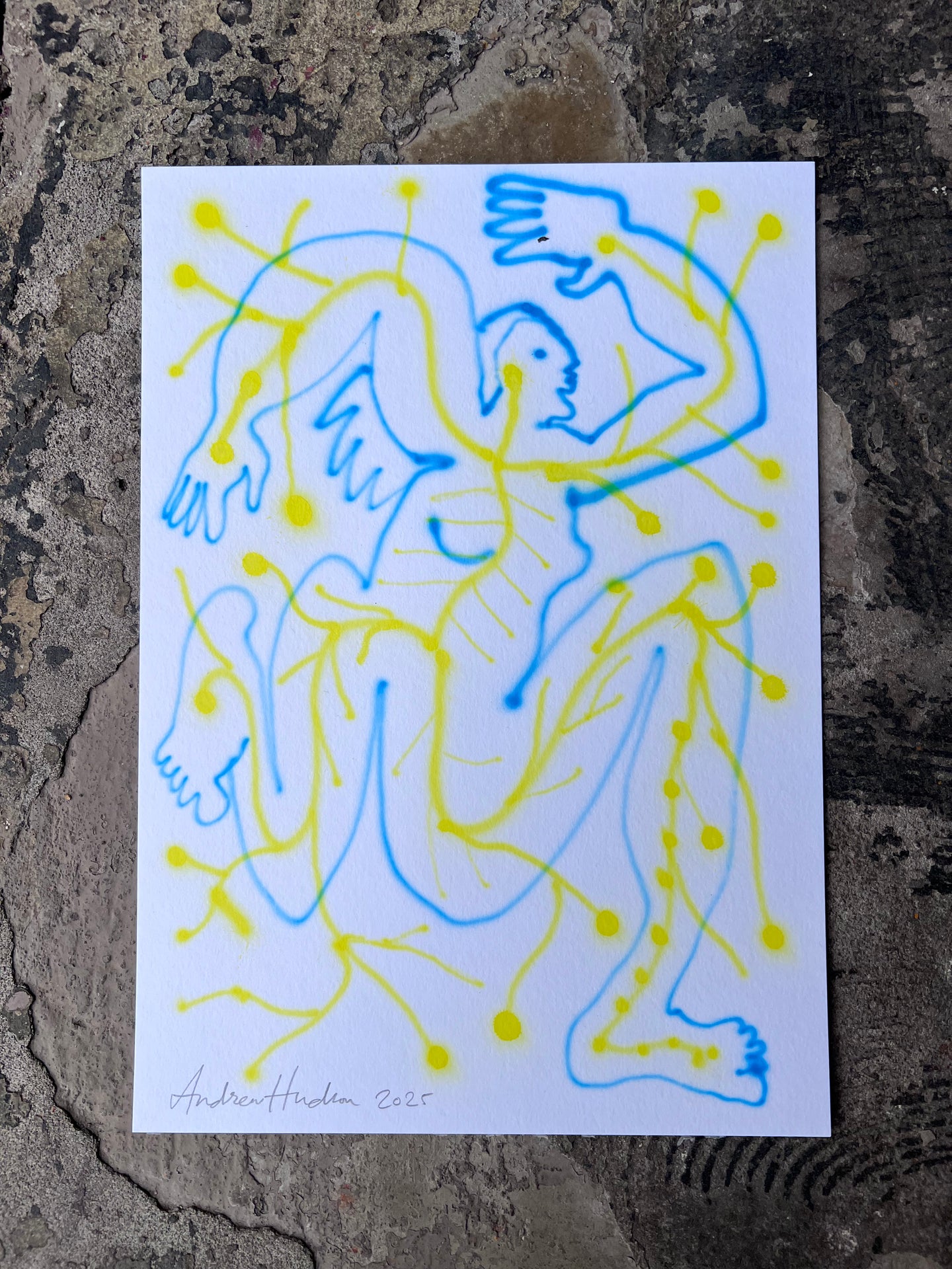 Invisible Things Dancer 1 - Original Fine Art Painting