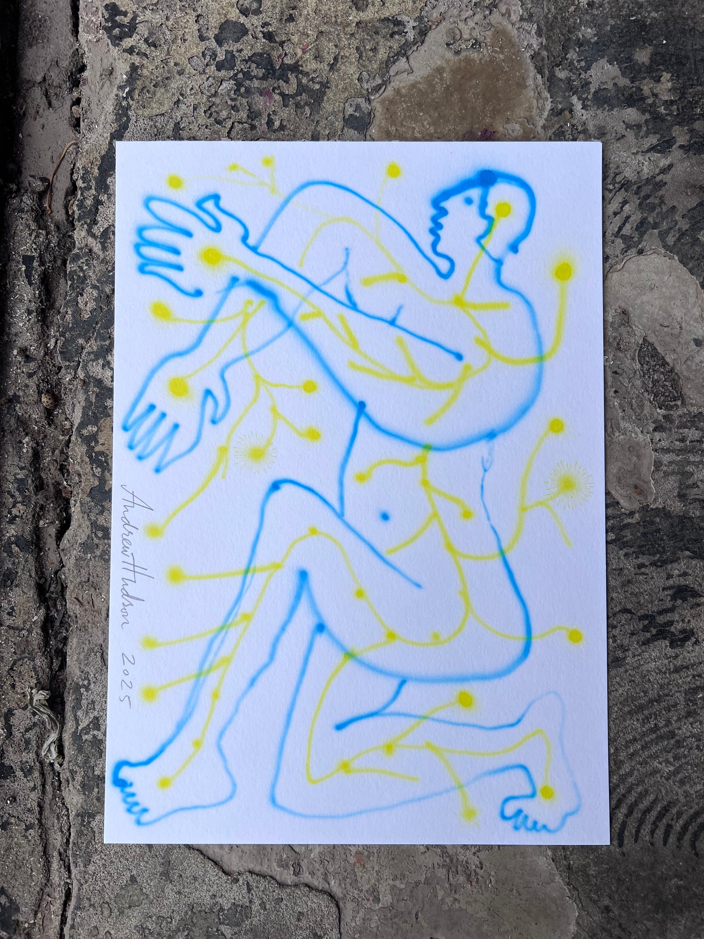 Invisible Things Dancer 2 - Original Fine Art Painting