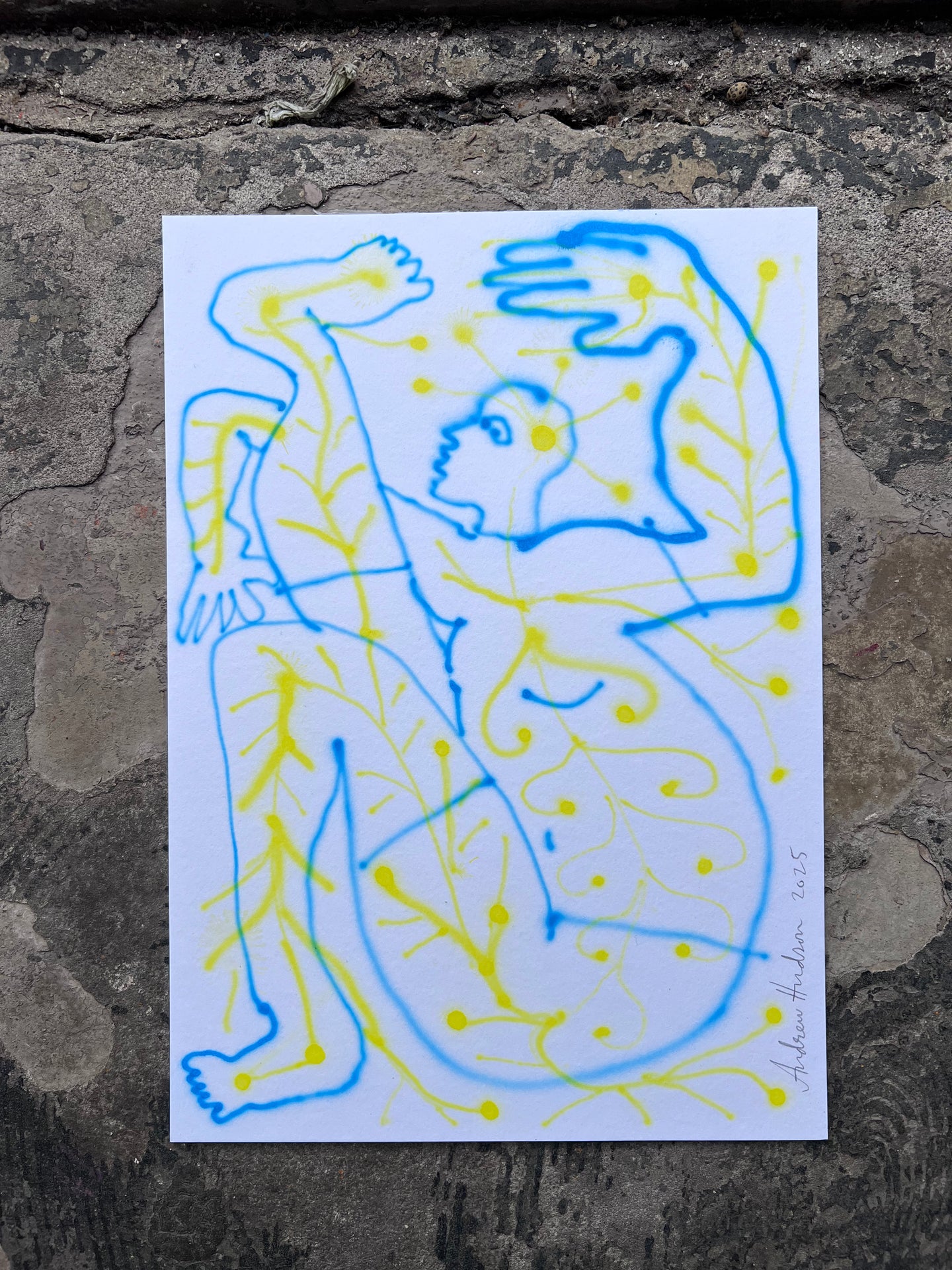 Invisible Things Dancer 3 - Original Fine Art Painting