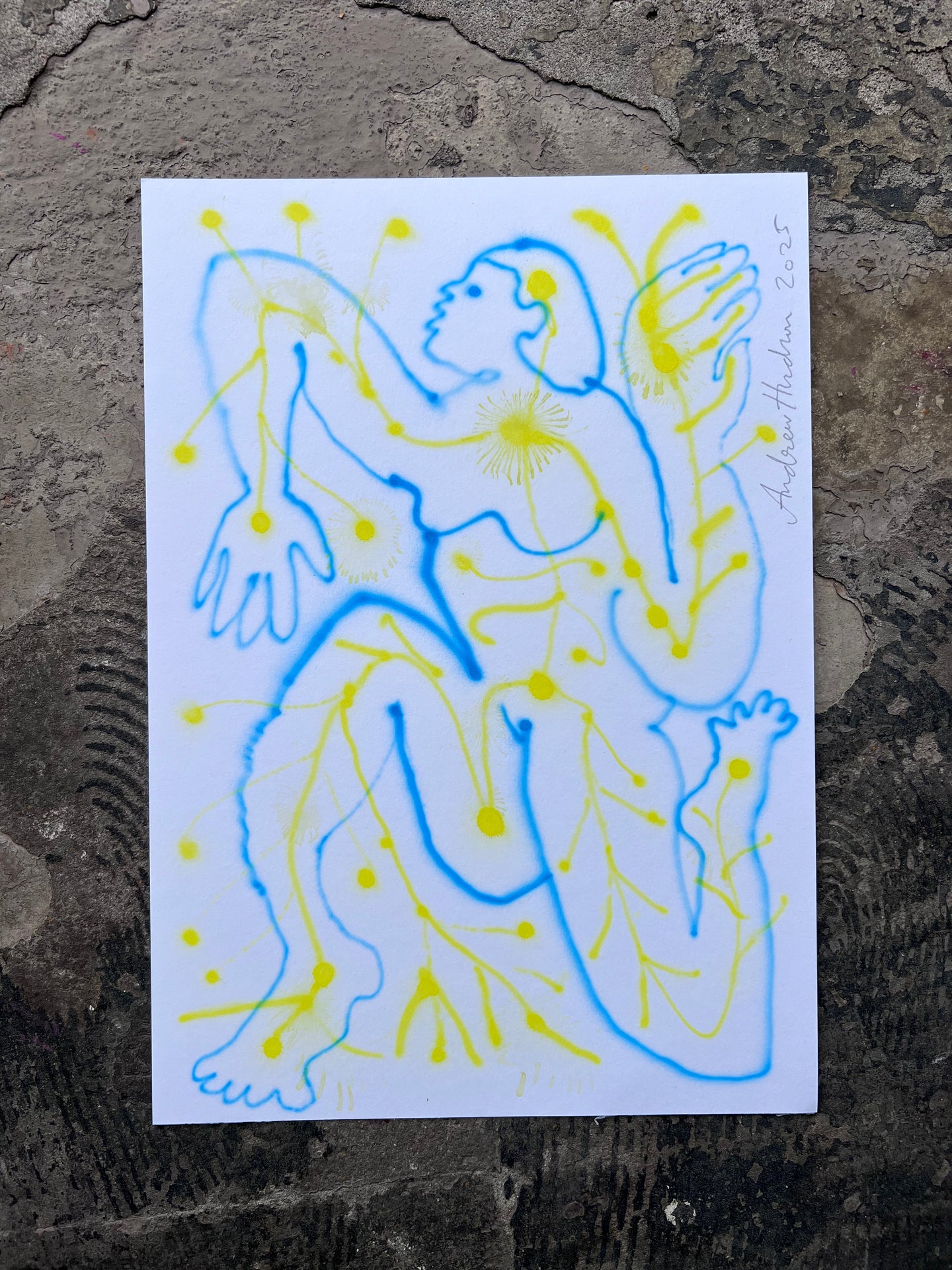 Invisible Things Dancer 5 - Original Fine Art Painting