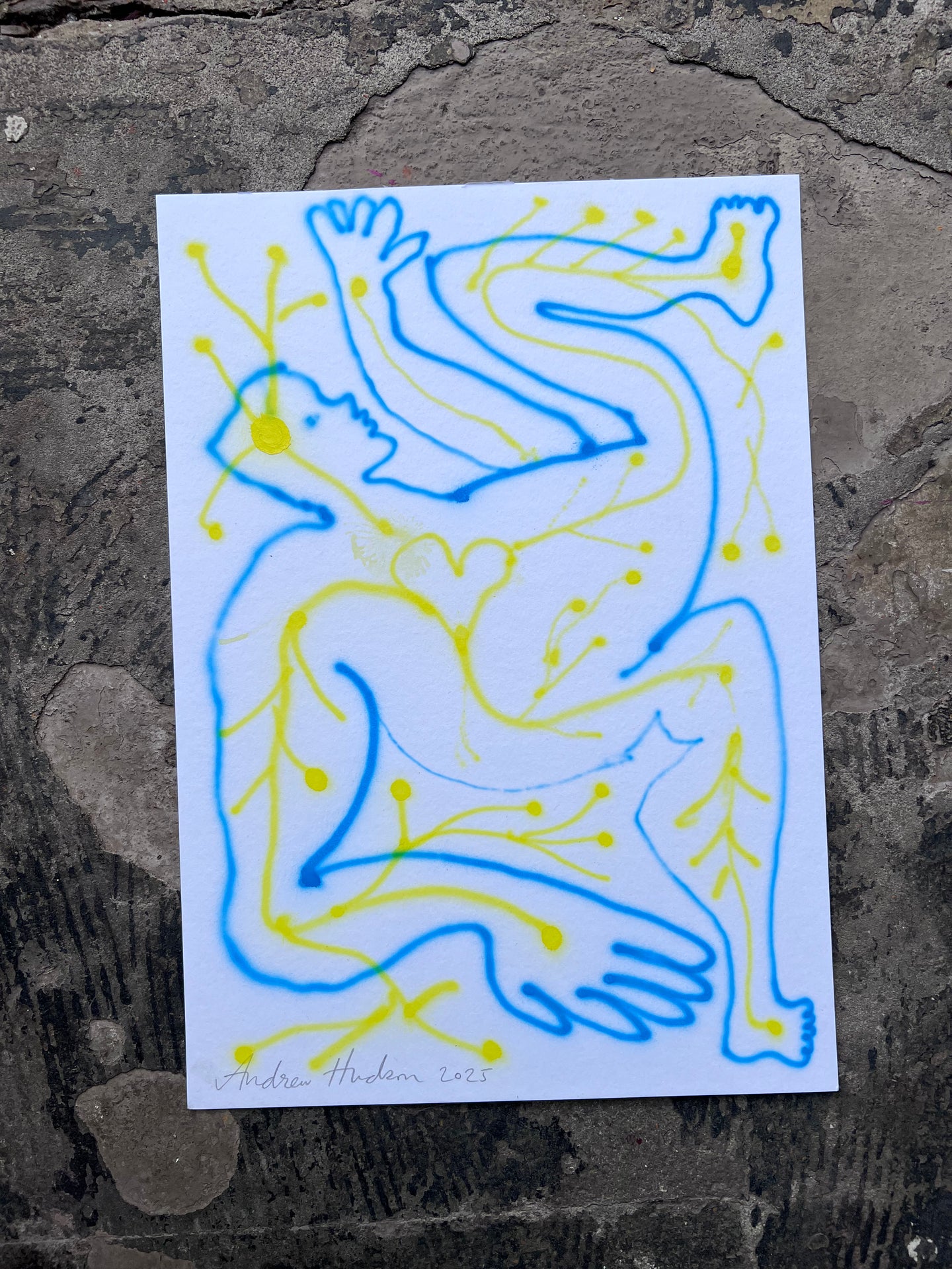 Invisible Things Dancer 4 - Original Fine Art Painting