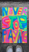 Load image into Gallery viewer, Never Stop Playing - Original Fine Art Painting
