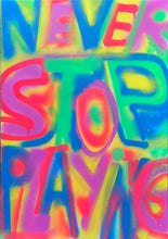 Load image into Gallery viewer, Never Stop Playing - Original Fine Art Painting
